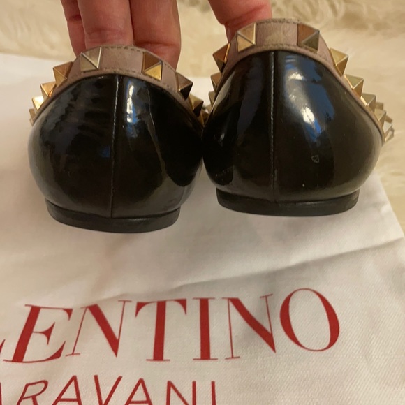 Valentino Rock Studded Flats - Picture 5 of 13